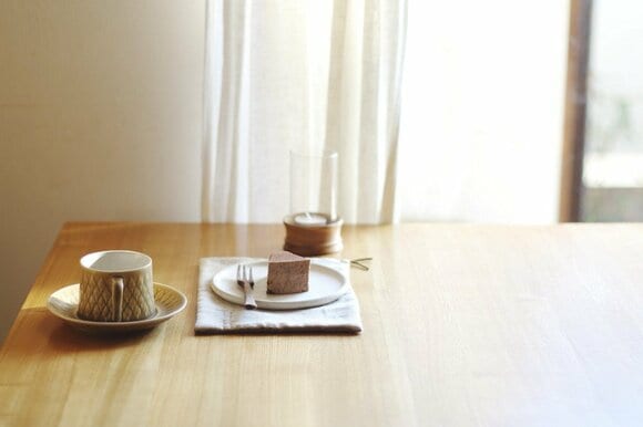 光が当たる場所にセッティング