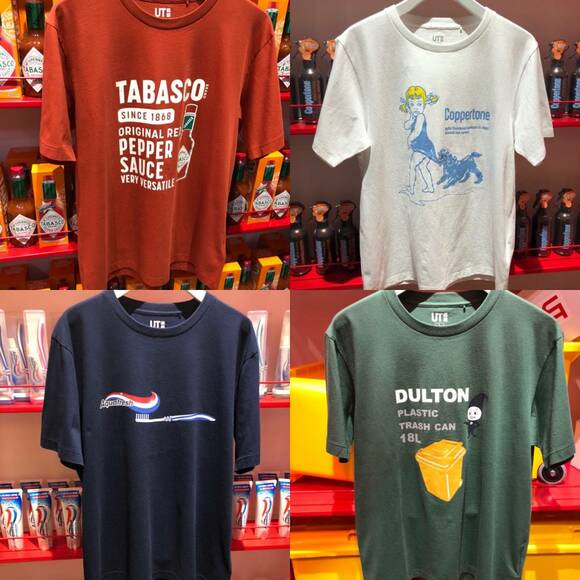アクアフレッシュといった世界的ブランドTシャツ