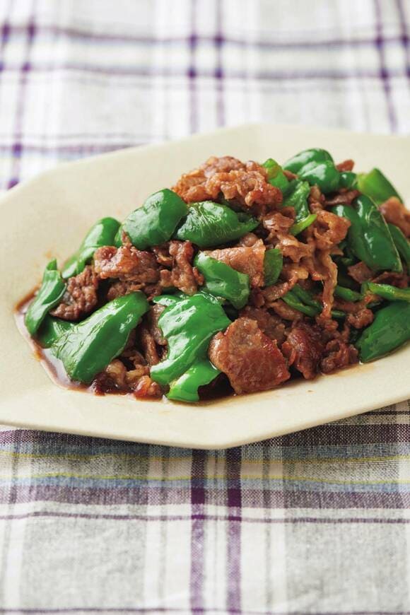 細切りにしないチンジャオロースー