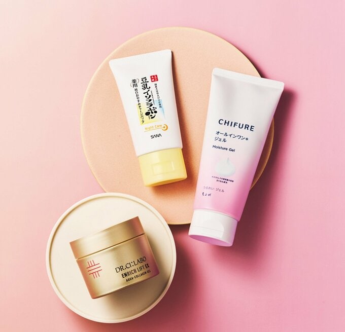 3つのスキンケアアイテム