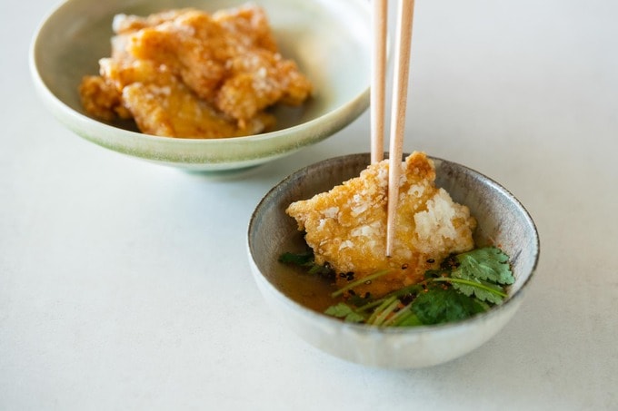 から揚げとだし