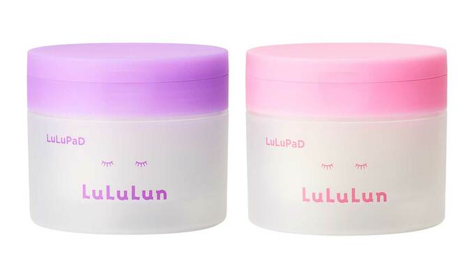 Dr.ルルルン「ルルルントナーパッドふきとりOFF／ルルルントナーパッドうるおいON」