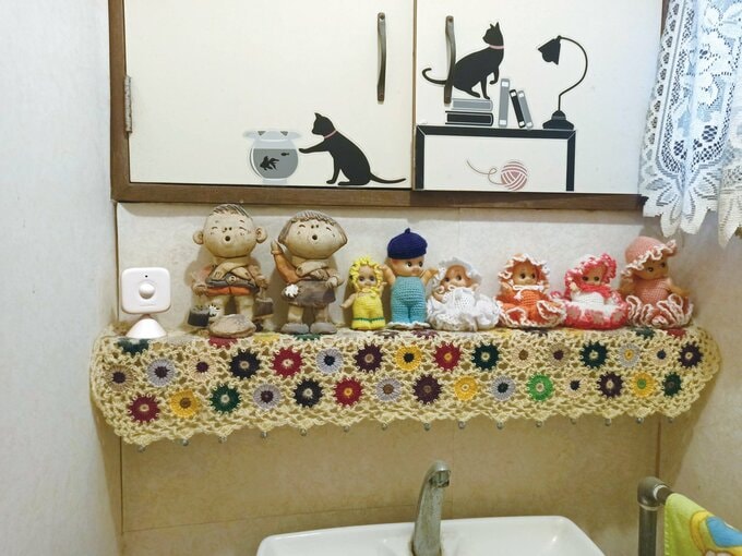 トイレに設置した人感センサー