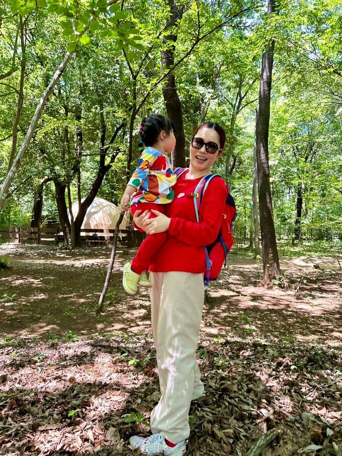 平野ノラさんとお子さん