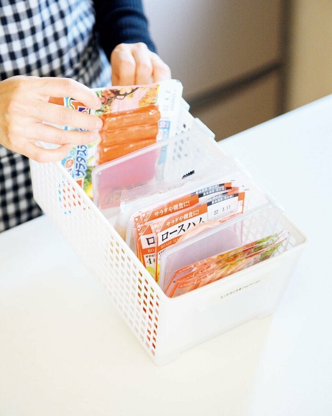 食材をひとまとめに