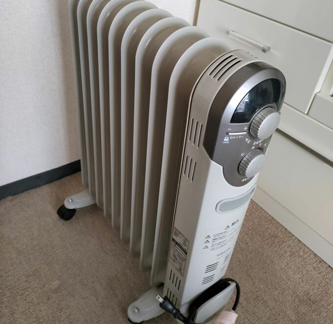 使わなくなって手放したオイルヒーター