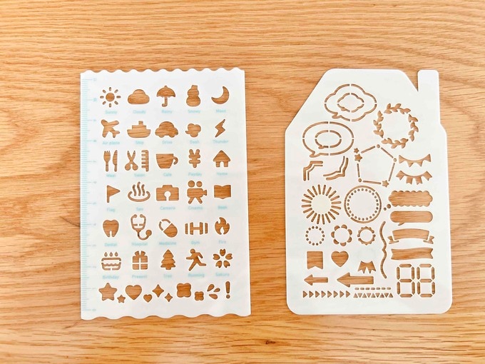 2種類のプレート