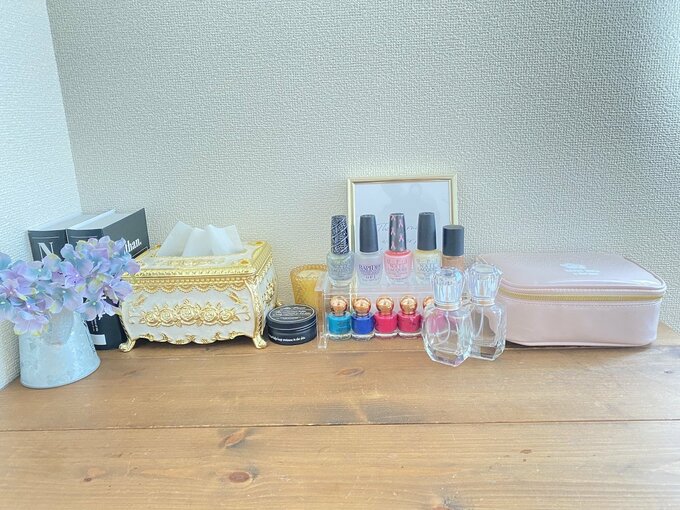 お気に入りアイテムが並ぶデスクトップ