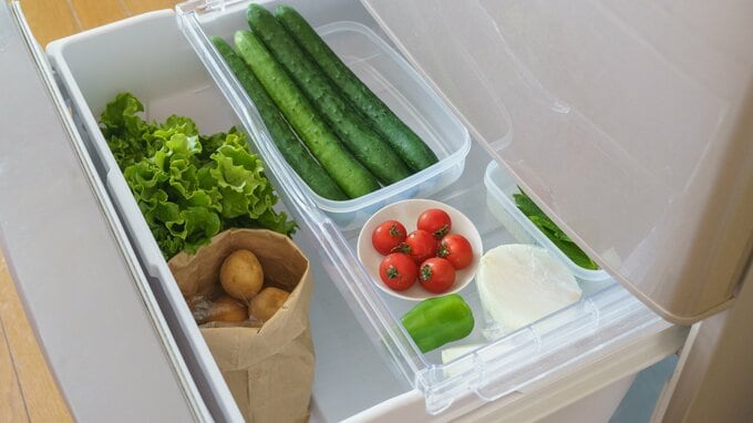 冷蔵庫の残り物