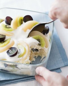 好きな分だけ、大きめのスプーンなどですくいとって盛りつけ、食べてみてください。