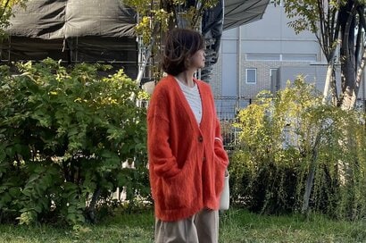 やせ見え大人「ニット」の選び方と着こなし3つ。40代・50代の体型カバー、着ぶくれ回避に