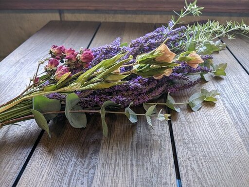 スワッグを横から確認