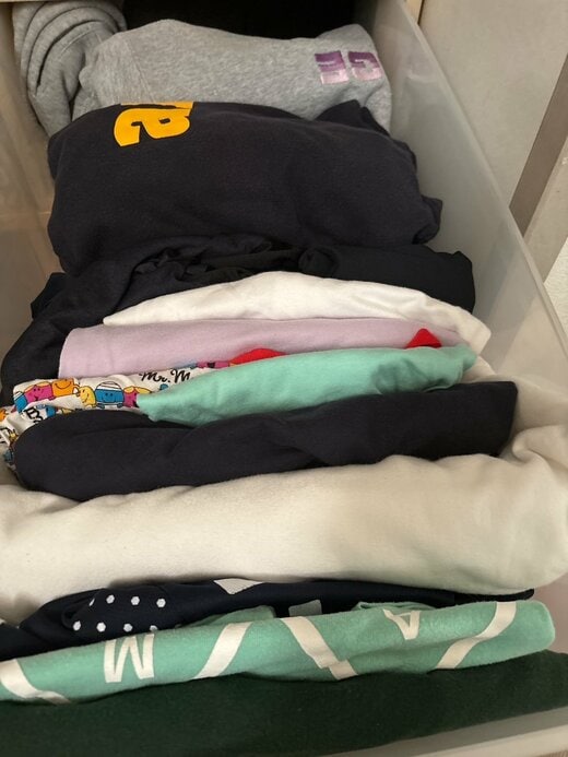 写真：子どもの衣類