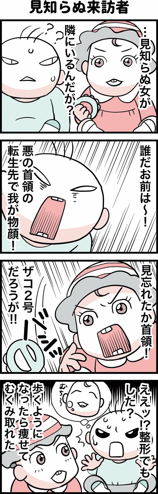 見知らぬ来訪者