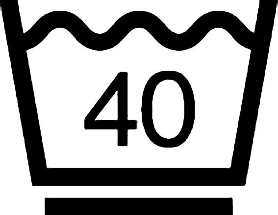 洗濯機で洗えるマーク