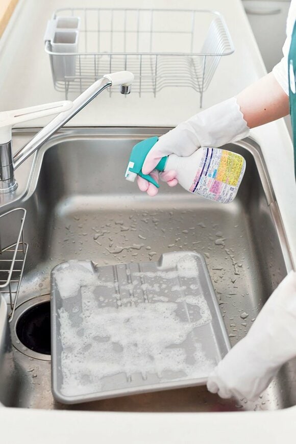 水きりカゴの受け皿