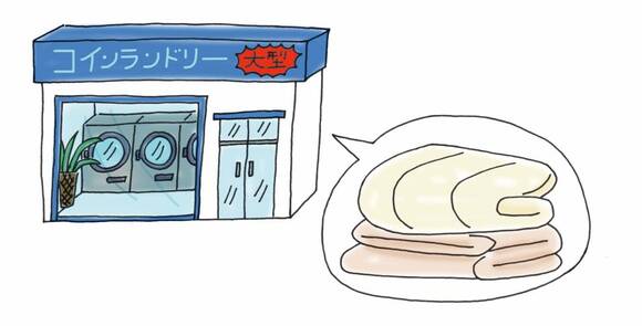 イラストコインランドリー