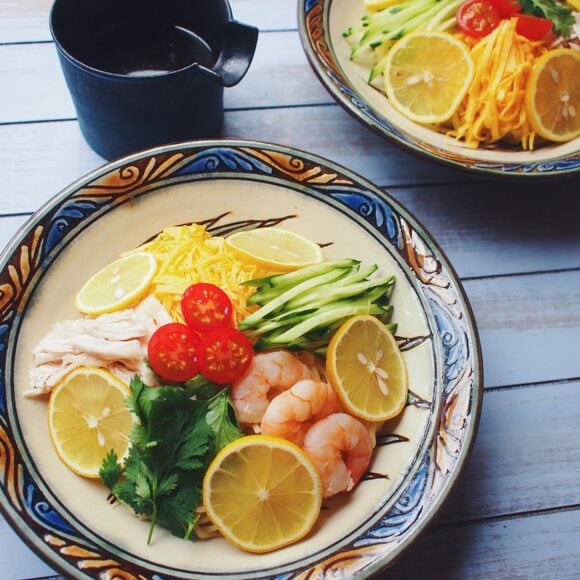 暑い夏にぴったり！レモン冷やし中華