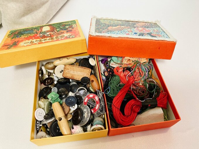 写真:ルームシューズボタン