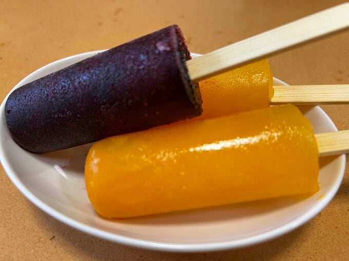 製氷器を活用してつくったアイスバー