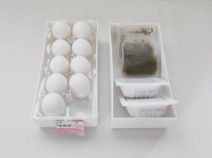 卵などの収納