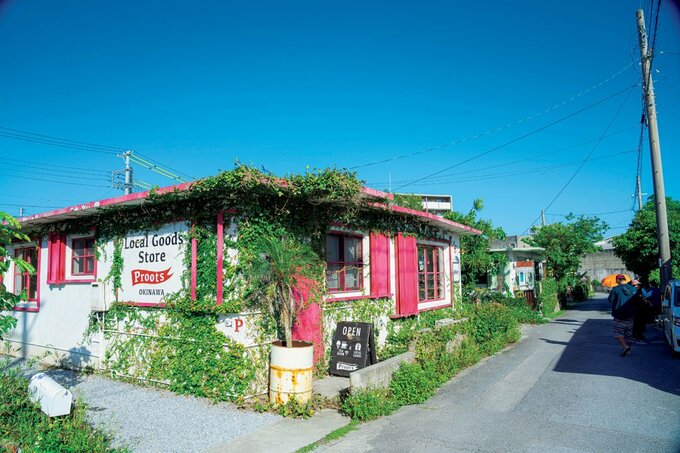 アメリカンテイストの建物