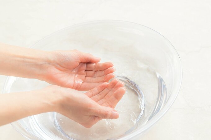 ノーメイクの日でも ぬるま湯×洗顔料で洗う