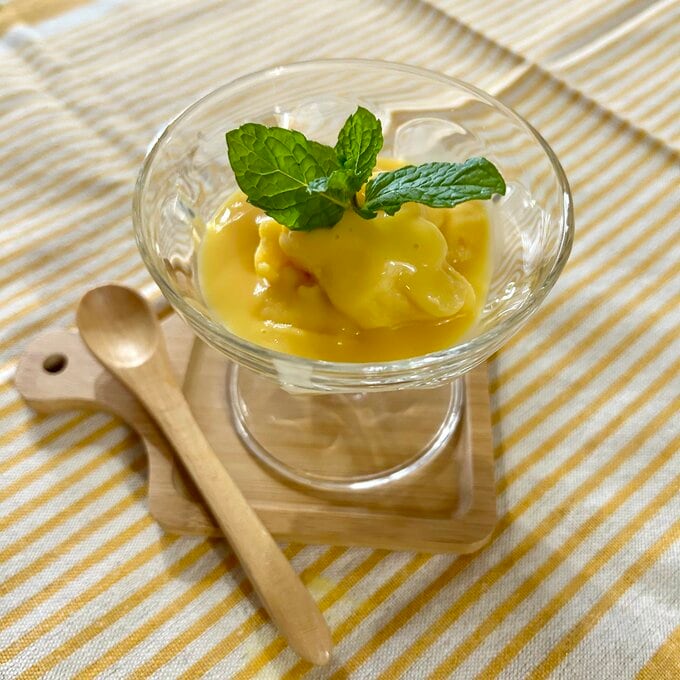 ミントを飾るとオシャレに