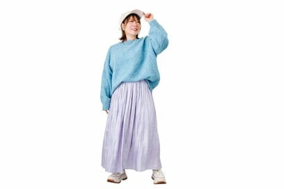 オーバーサイズの服を着たいけど「着太りして見える」問題。100円グッズで解消、細見えテク
