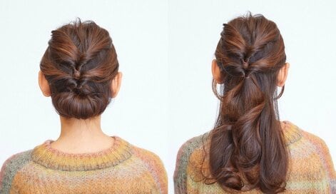 年末年始の晴れの日アレンジは「くるりんぱ」！50代の華やかヘア