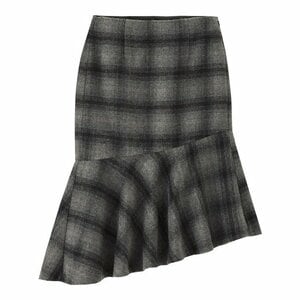 チェック柄マーメイドスカート