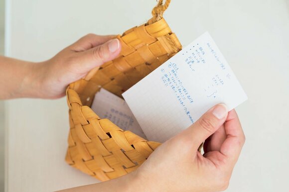 レシピカード かご