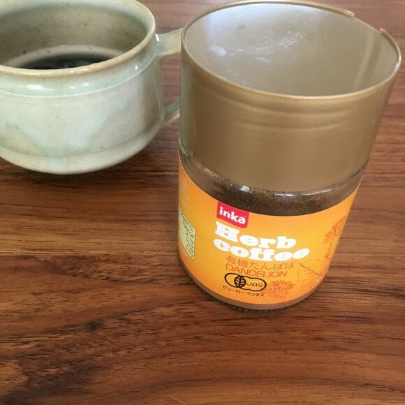 少し酸味のあるオーガニックの穀物コーヒー
