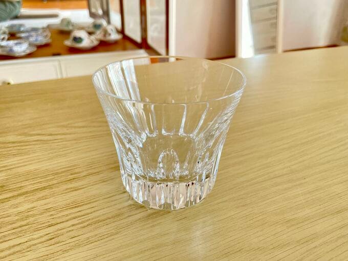 バカラのグラス2つ