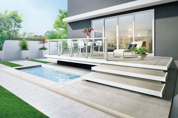 三協アルミ「ガーデンフロア ラステラ」