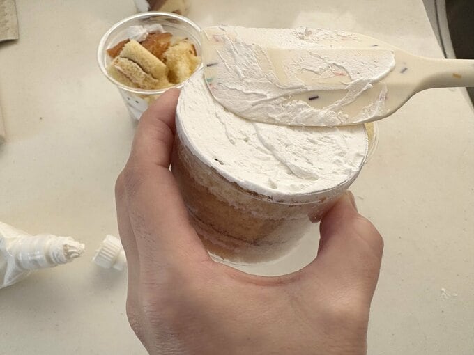 ゴムベラで時短を