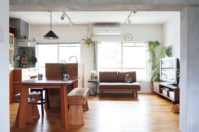 広々と使えるワンルームのLDK