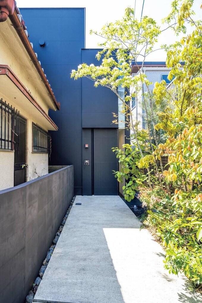 外観アプローチ