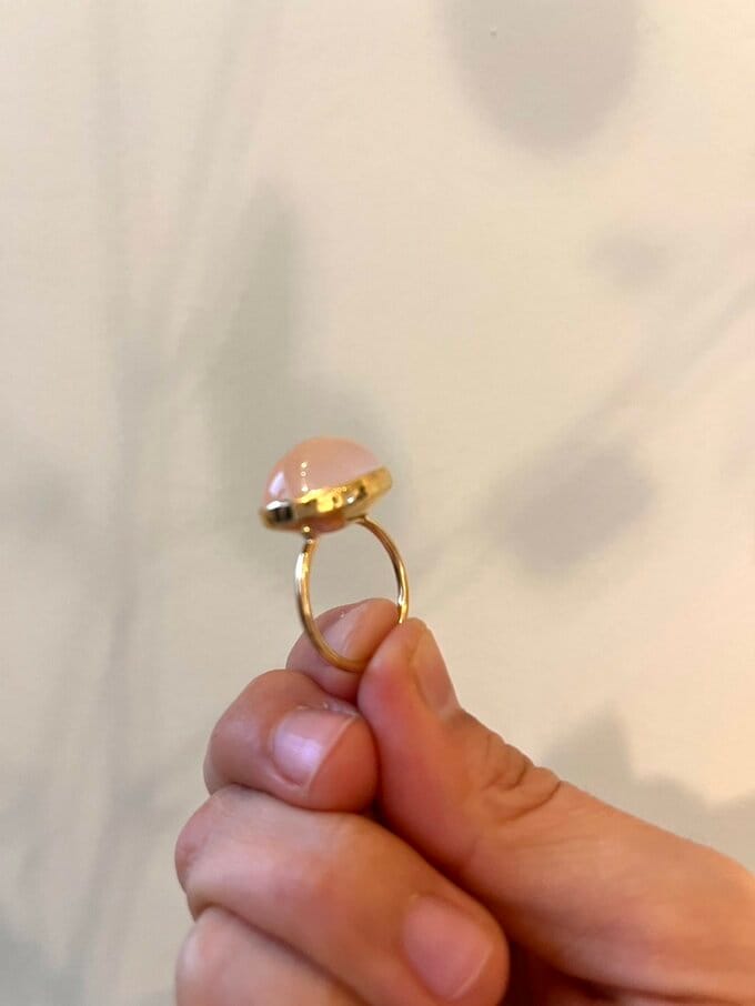 リメイクした指輪