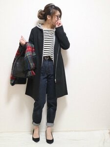 “スウェットフルジップアップパーカ”