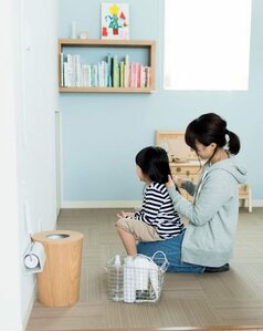 ヘアケア&スキンケア用品はカゴにまとめて1か所に