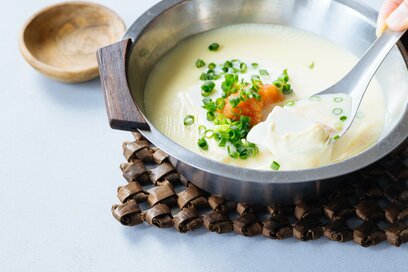 ごちそう疲れの体には「リセットスープ」がしみわたる。豆腐×豆乳で手軽に栄養満点 