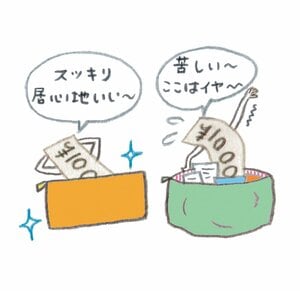 中に入れるものを厳選してスッキリきれいをキープ