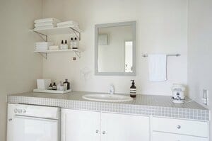 洗面所を整える