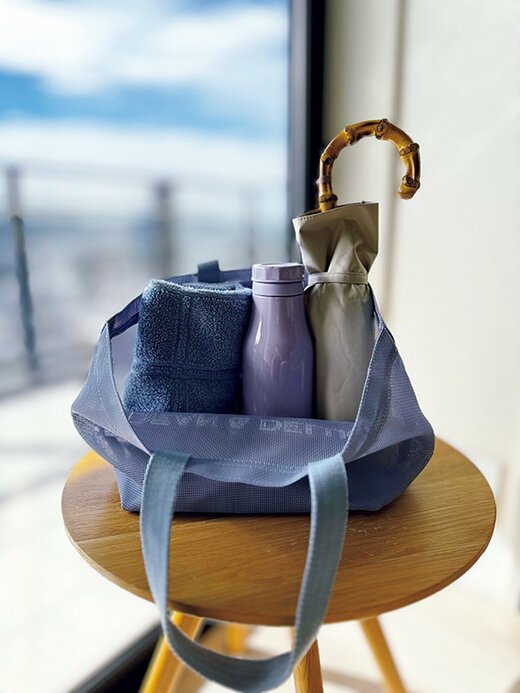 ピラティス教室のバッグの中身