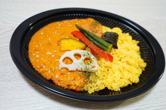 彩り野菜のココナッツカレー