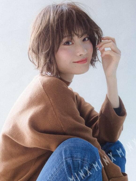 大人に似合う甘めのショートヘア