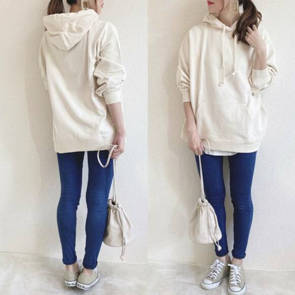 デニムと合わせたコーデ