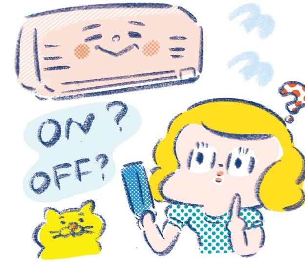 エアコンイラスト