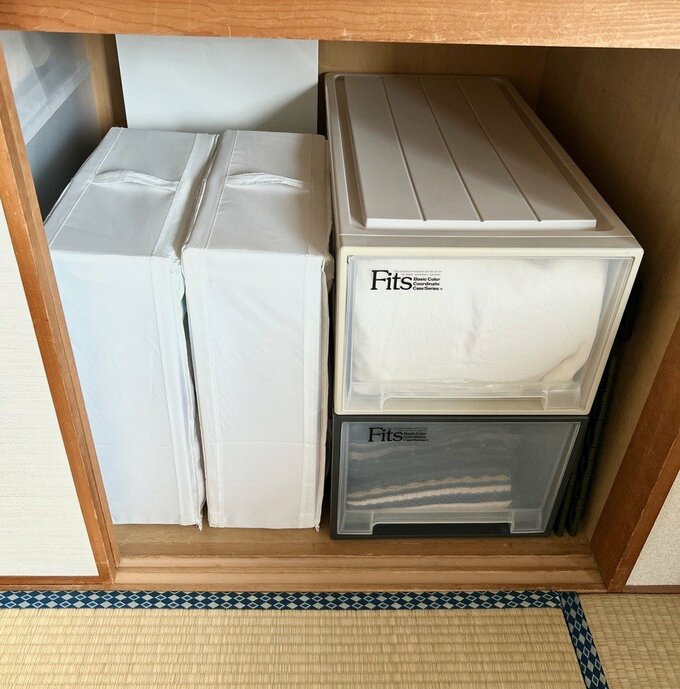 宮入さんの押し入れ